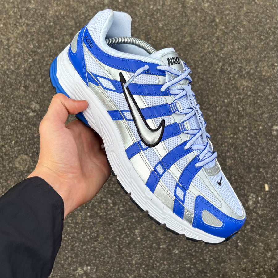 Nike P-6000 Racer Blue Metallic Silver