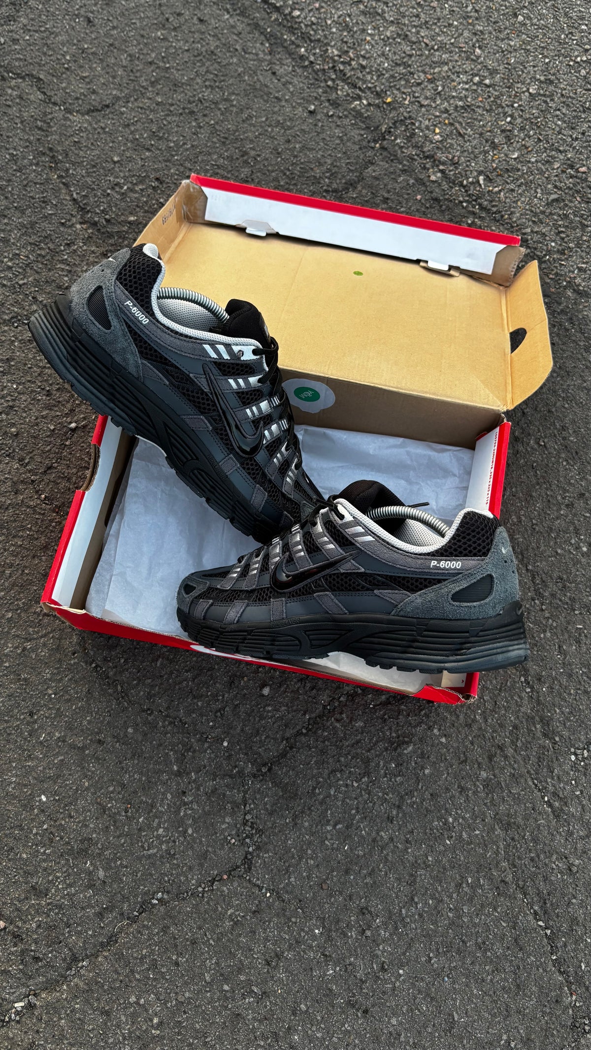 Nike P6000 Anthracite Chrome